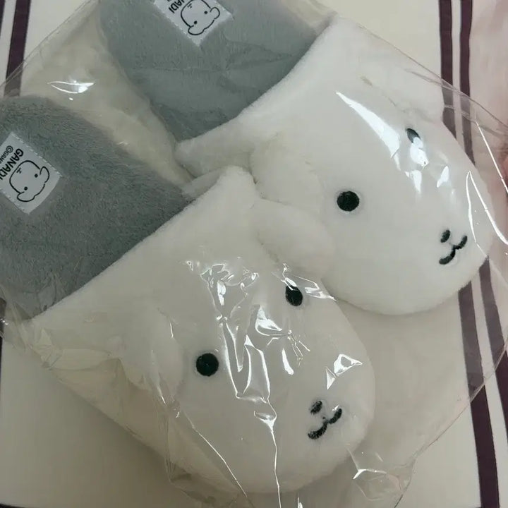 [SOLD OUT] 가나디 룸슈즈 털실내화 슬리퍼 미개봉 새상품