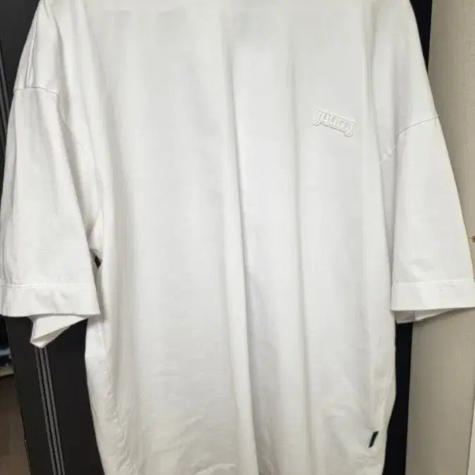 [BUNJANG] Junjie Archive Logo Short Sleeve T-Shirt White M / 준지 ARCHIVE 로고 반팔 화이트 M사이즈