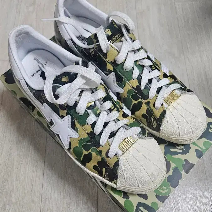 [BUNJANG] Adidas x BAPE Superstar 80s 265 / 아디다스베이프 슈퍼스타 80s 265 판매합니다