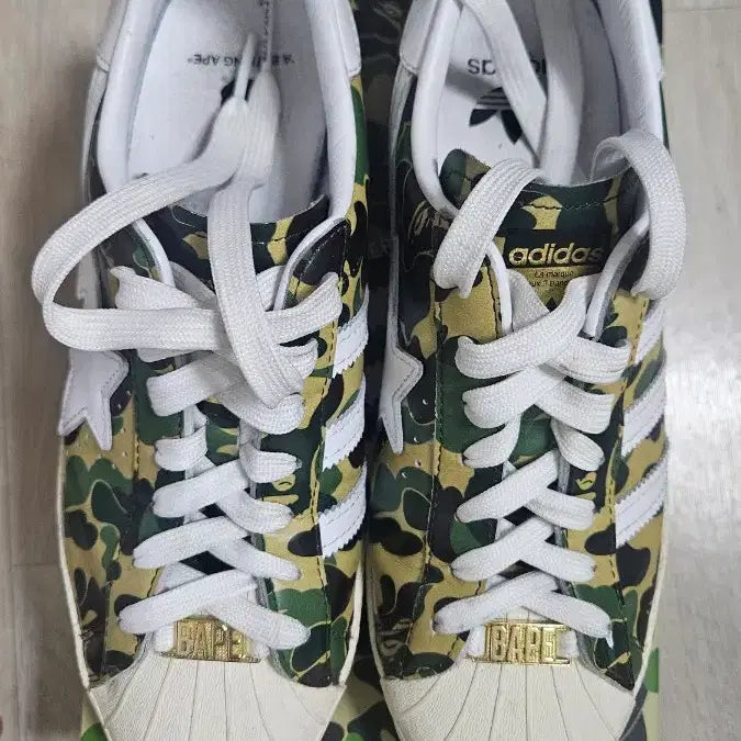 [BUNJANG] Adidas x BAPE Superstar 80s 265 / 아디다스베이프 슈퍼스타 80s 265 판매합니다