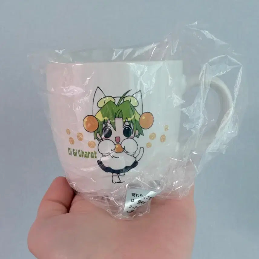 [BUNJANG] DigiCharat Dejiko DigiKo Mug Cup (New) / 디지캐럿 데지코 디지코 머그컵 새상품
