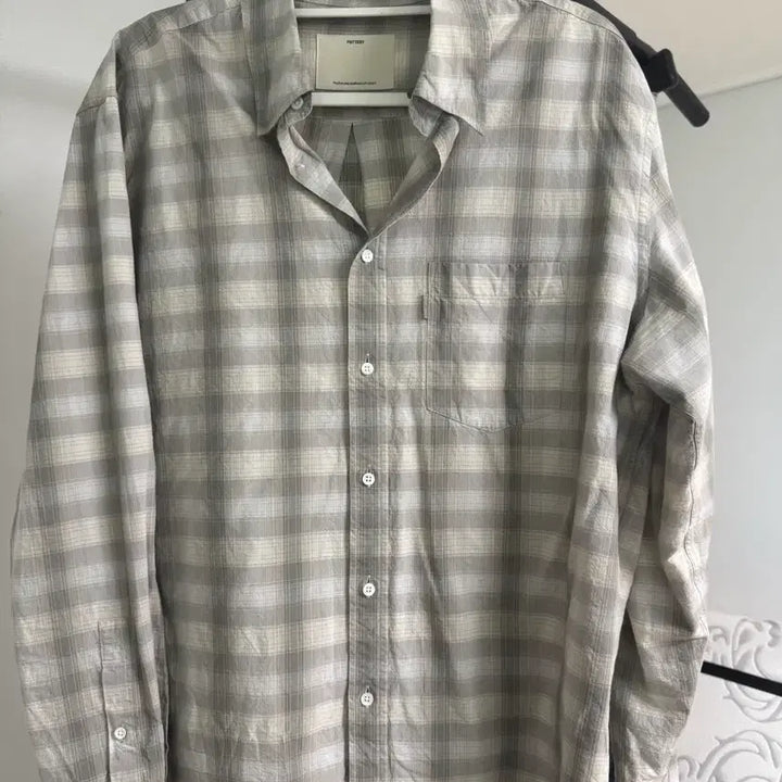 [BUNJANG] Pottery Button-Down Checkered Shirt Size 4 / 포터리 버튼다운 체크셔츠 4사이즈