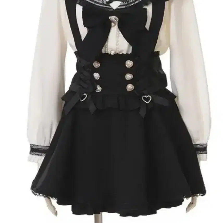[BUNJANG] Lizlisa Suspender Black / 리즈리사 서스펜더 블랙