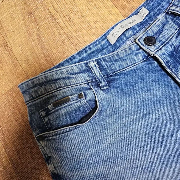 [BUNJANG] Calvin Klein Cotton Spandex Slim Fit Jeans - Size 34 / 켈빈클라인 면스판슬림진 34인치