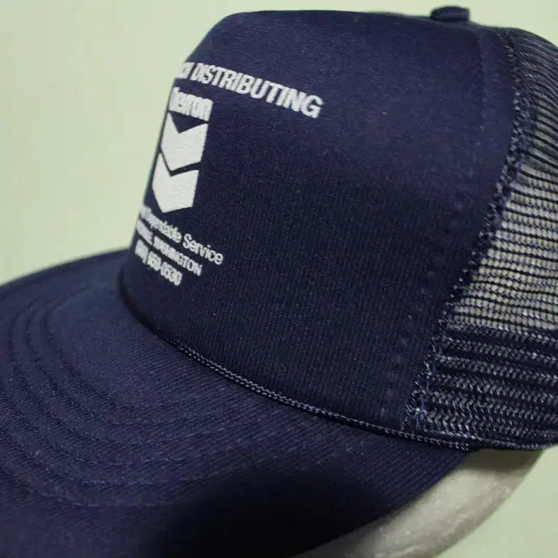 [BUNJANG] Chevron Vintage Trucker Cap / Chevron 빈티지 트러커캡 모자