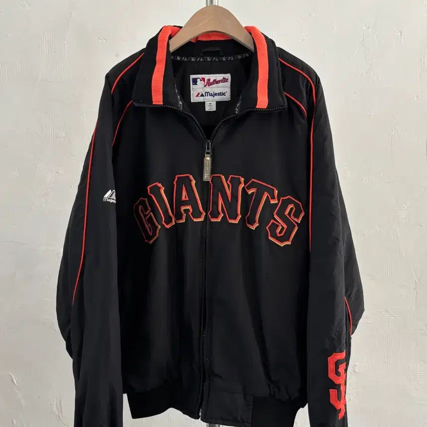 [BUNJANG] Majestic San Francisco Giants Authentic Baseball Jacket / Majestic 마제스틱 샌프란시스코 자이언츠 어센틱 베이스볼 자켓