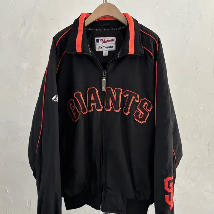 [BUNJANG] Majestic San Francisco Giants Authentic Baseball Jacket / Majestic 마제스틱 샌프란시스코 자이언츠 어센틱 베이스볼 자켓