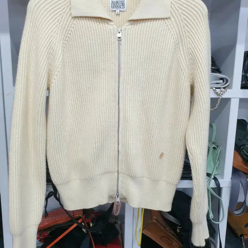 [BUNJANG] Marithe Francois Girbaud Knit Zip-Up S / 마리떼프랑소와저버 니트집업 S