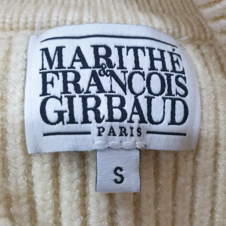 [BUNJANG] Marithe Francois Girbaud Knit Zip-Up S / 마리떼프랑소와저버 니트집업 S