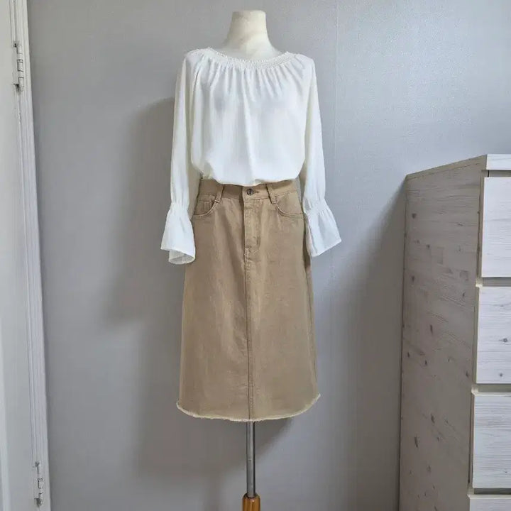 [BUNJANG] Midi Skirt (Spring/Autumn) - Size 28 (M) / (상태좋음)봄,가을 스커트 28(M)사이즈