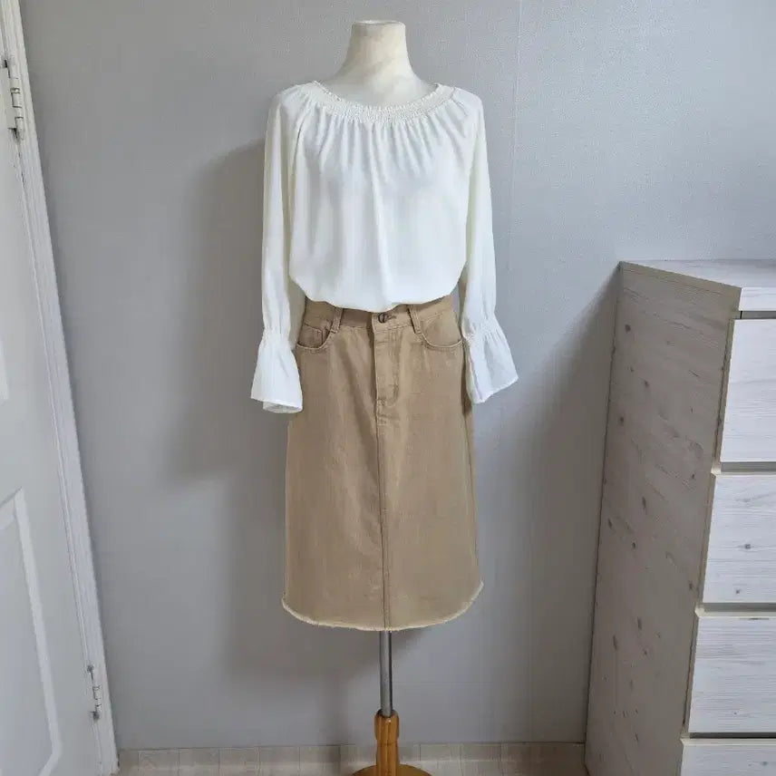[BUNJANG] Midi Skirt (Spring/Autumn) - Size 28 (M) / (상태좋음)봄,가을 스커트 28(M)사이즈