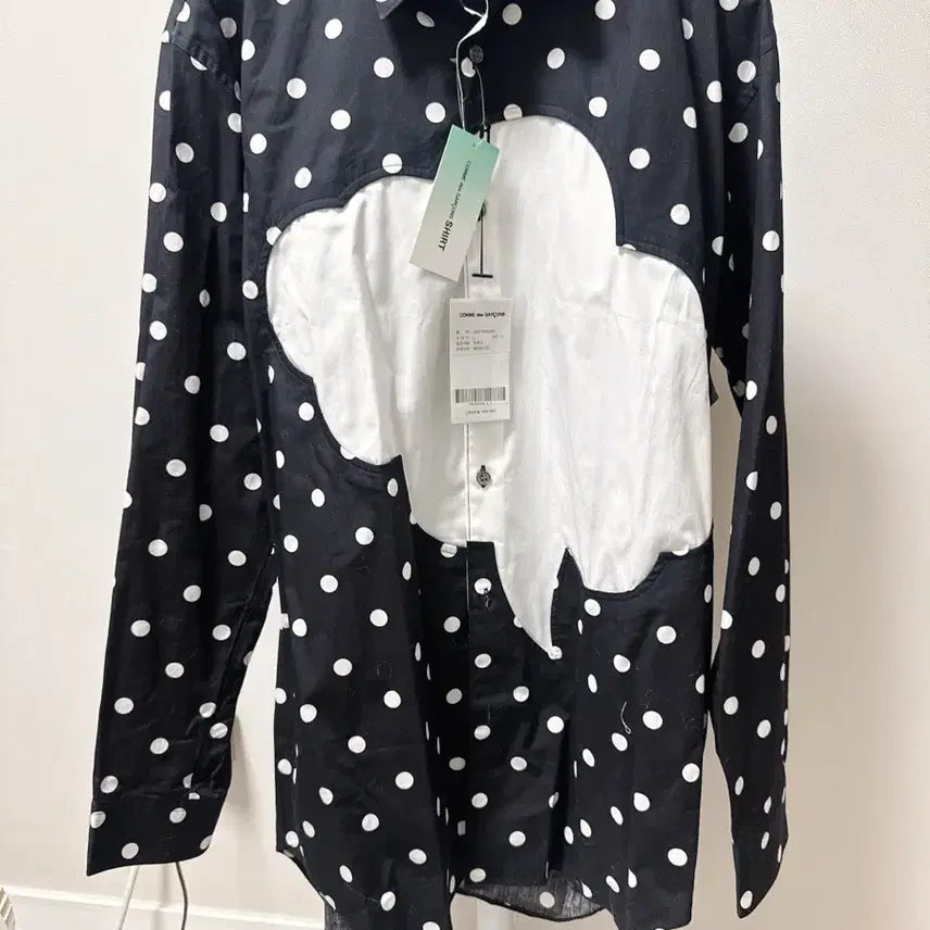 [BUNJANG] Comme des Garçons Polka Dot Shirt / [새상품] 꼼데가르송 폴카 도트 셔츠