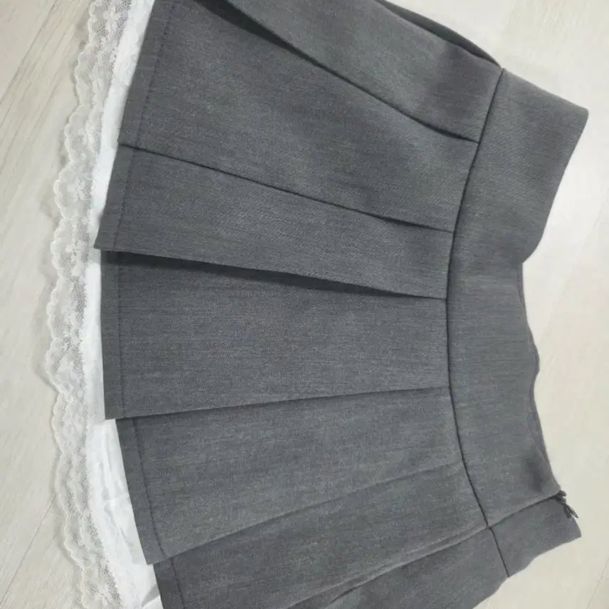 [BUNJANG] Ablie Lace Ribbon Skirt / 에이블리 레이스 리본 스커트