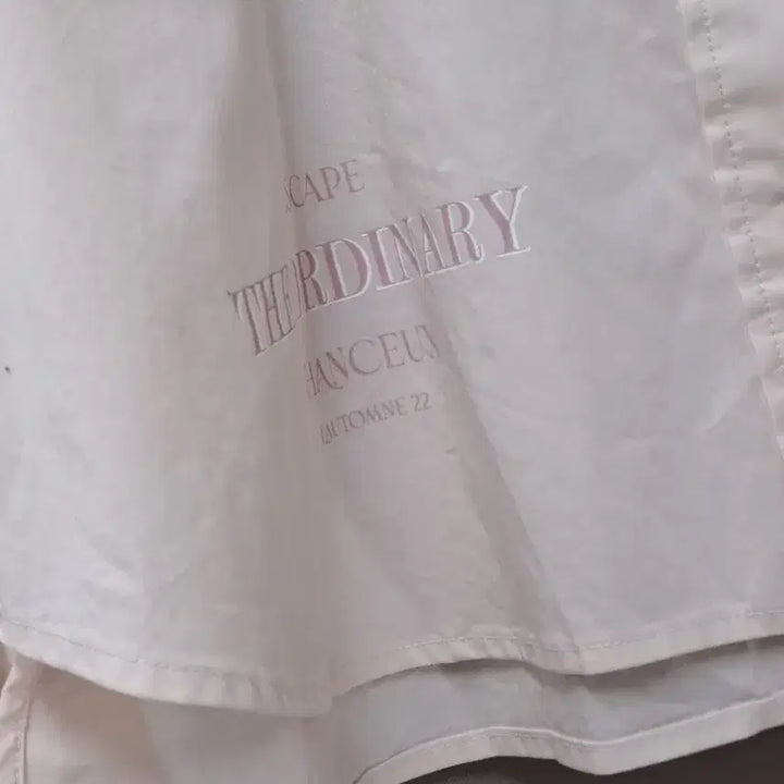 [BUNJANG] Kenneth Lady Cotton Blend Asymmetrical Light Pink Shirt / 케네스 레이디 뒤트임 면혼방 언발 라이트 핑크 셔츠