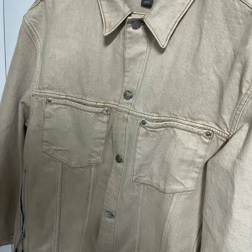 [BUNJANG] UNAFFFECTED Denim Work Jacket L / UNAFFFECTED 데님 워크 자켓 L