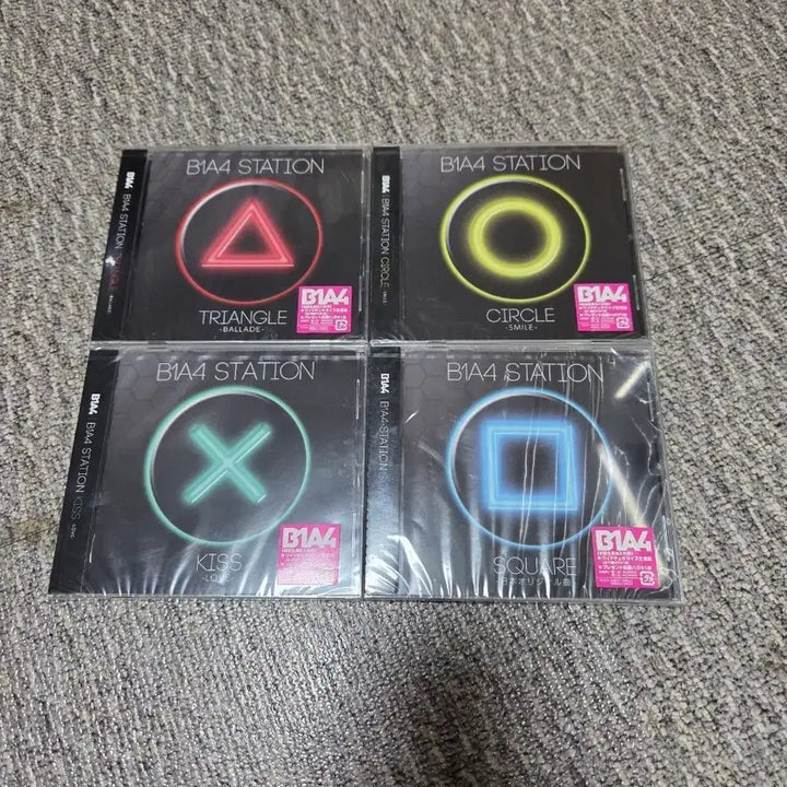 [BUNJANG] B1A4 STATION Japanese Album Set (4 Versions) / B1A4 STATION CD 일본앨범 4종 세트