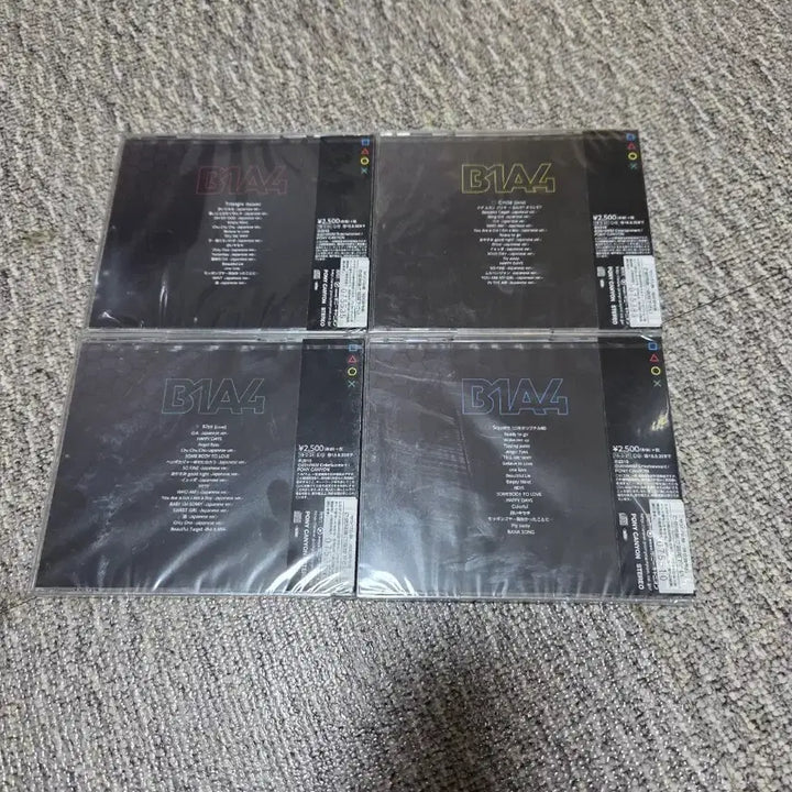 [BUNJANG] B1A4 STATION Japanese Album Set (4 Versions) / B1A4 STATION CD 일본앨범 4종 세트