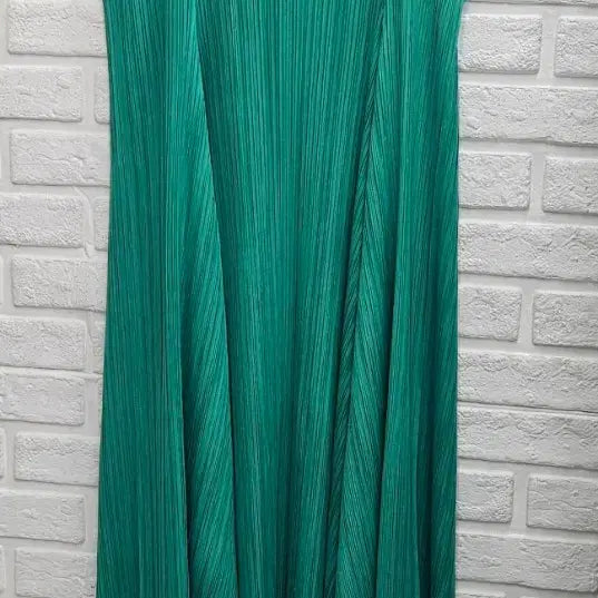 [BUNJANG] Pleated Sleeveless Long Dress / A4383  플리츠 롱 나시 원피스