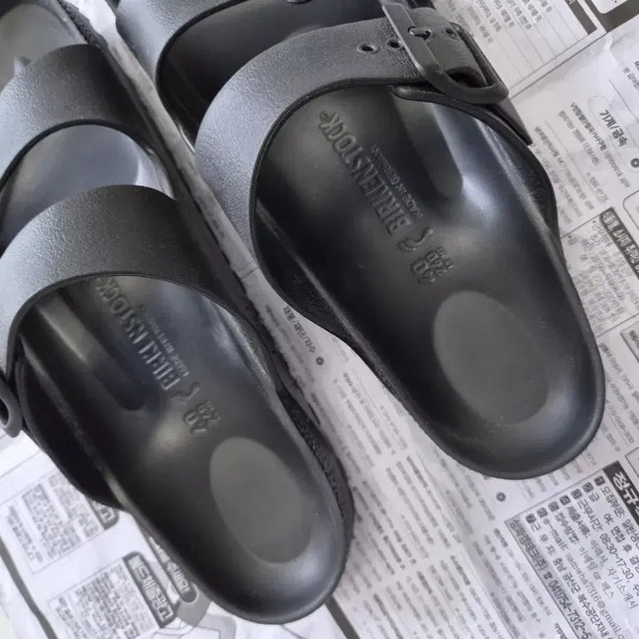 [BUNJANG] Birkenstock Arizona EVA Black Sandals Size 40 / 버켄스탁 아리조나 에바 블랙 40