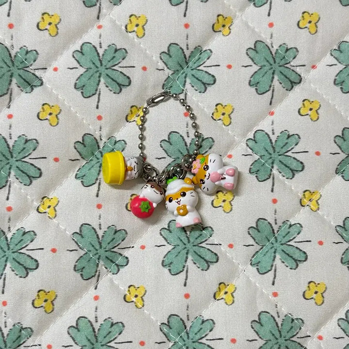 [BUNJANG] Sanrio Corocorokuririn Charm Set / 고전) 산리오 코로코로쿠리링 키링