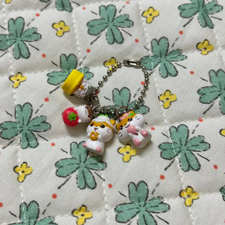 [BUNJANG] Sanrio Corocorokuririn Charm Set / 고전) 산리오 코로코로쿠리링 키링