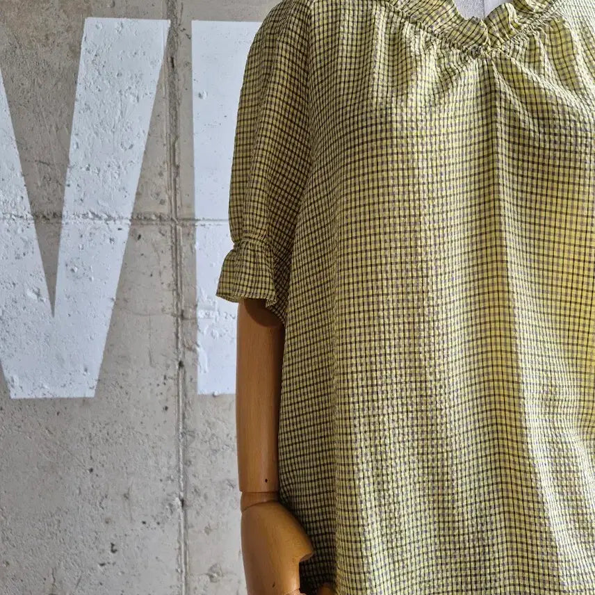 [BUNJANG] EnC Relaxed Fit Short Sleeve Blouse / EnC 넉넉핏 시원 반팔블라우스