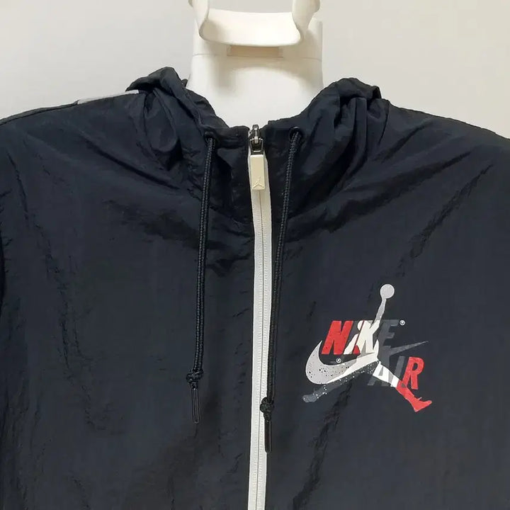 [BUNJANG] Nike Air Jordan Lightweight Hooded Jumper Nylon Mesh Lined / 에어조던/경량후드점퍼/안감팔까지전부매쉬/정품/남성/큰90-95