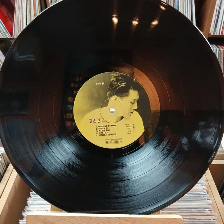 [BUNJANG] Kim Joon Sun 2nd Album LP Record / 가요 초반 김준선 2집 LP 레코드 할인