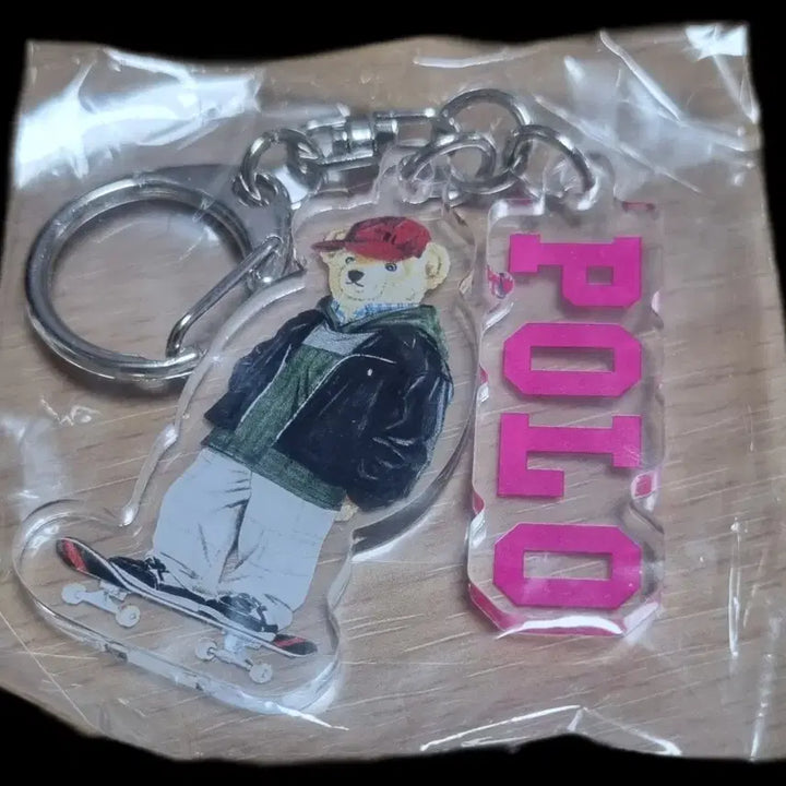 [BUNJANG] Polo Ralph Lauren Bear Keyring / 폴로 랄프로렌 베어 키링