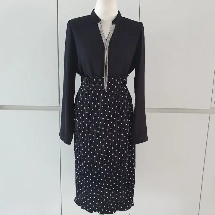 [BUNJANG] Unisex MIDI Pleated Skirt (Size 44-66) / (새상품)44~66 기계주름 미디 스커트