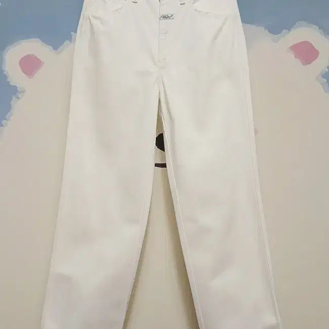 [BUNJANG] Marithe Francois Girbaud White Wide Leg Denim Pants / (26) 마리떼프랑소와저버 와이드 화이트 데님 팬츠 화이트진