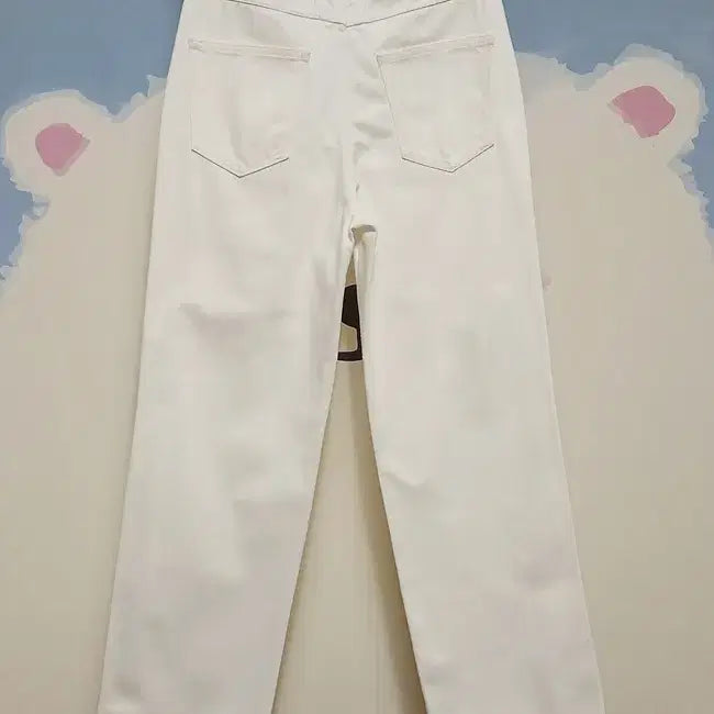 [BUNJANG] Marithe Francois Girbaud White Wide Leg Denim Pants / (26) 마리떼프랑소와저버 와이드 화이트 데님 팬츠 화이트진