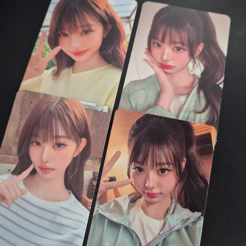[BUNJANG] IVE Wonyoung Eider Advertisement POB Photocard Set / 아이브 장원영 원영 아이더 광고 미공포 포카 세트 4장 판매 양도
