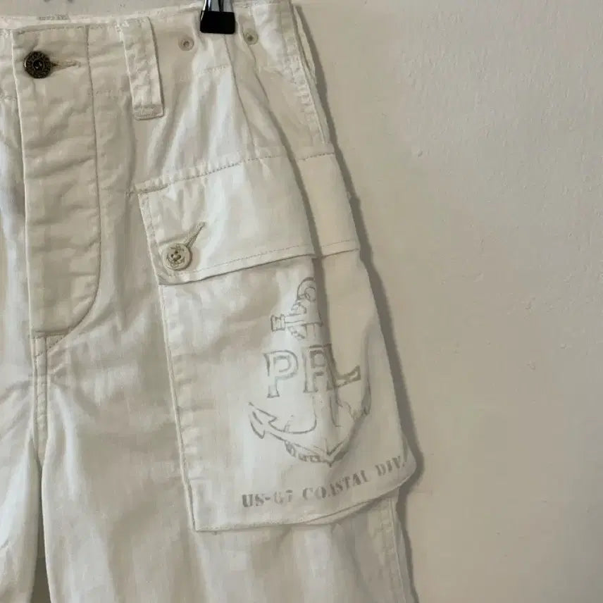 [BUNJANG] Polo Cargo Half Pants / 폴로 카고 하프 팬츠