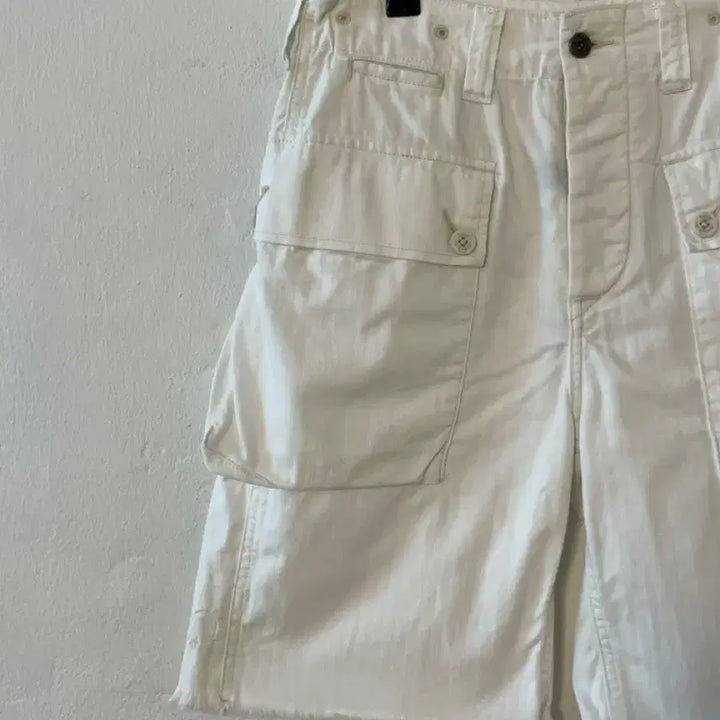 [BUNJANG] Polo Cargo Half Pants / 폴로 카고 하프 팬츠