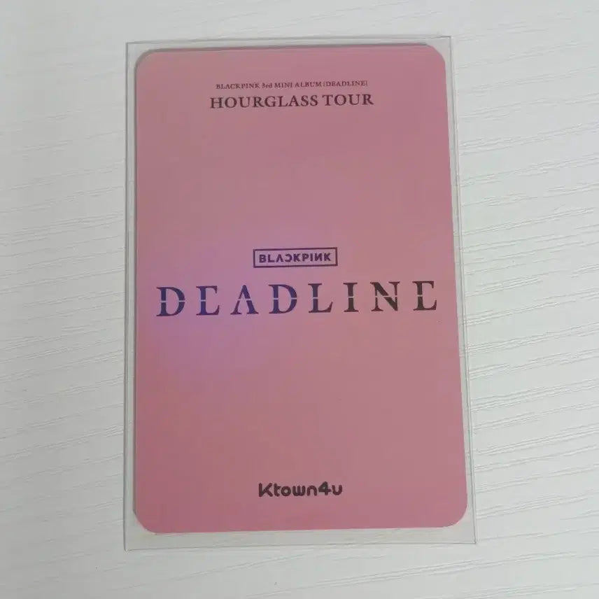 [BUNJANG] BLACKPINK Rosé DEADLINE K4U Hologram Photocard / 블랙핑크 로제 데드라인 케타포 K4U 홀로그램 포카