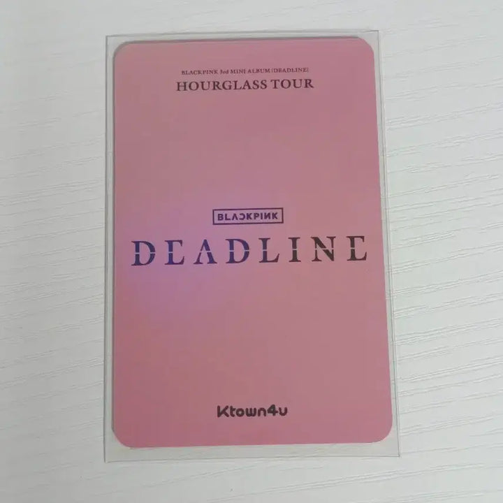 [BUNJANG] BLACKPINK Rosé DEADLINE K4U Hologram Photocard / 블랙핑크 로제 데드라인 케타포 K4U 홀로그램 포카