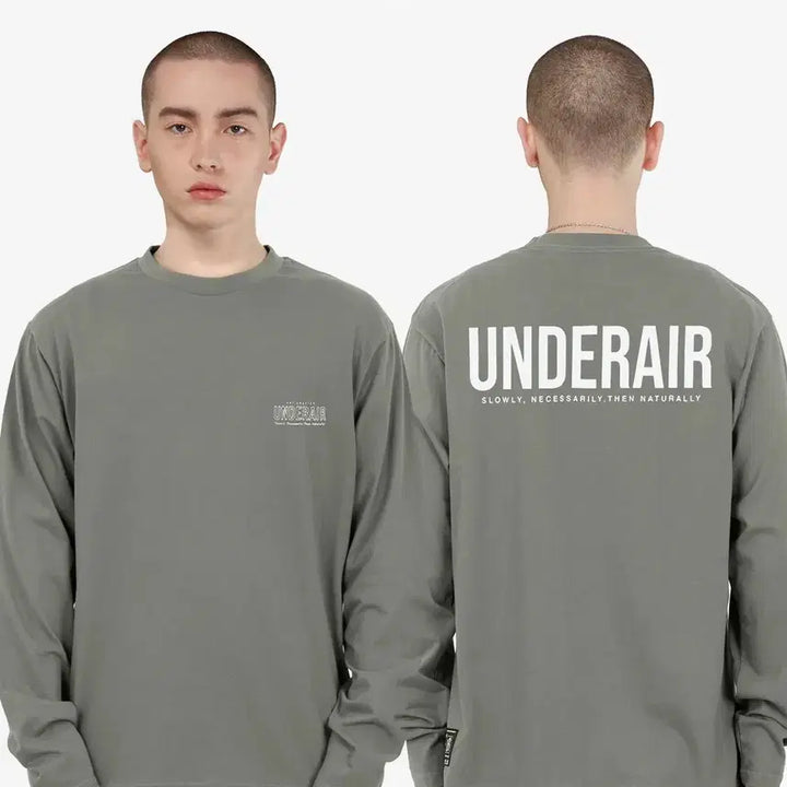[BUNJANG] Under Air Long Sleeve T-Shirt New Unworn / [M] 언더에어 긴팔티셔츠 미시착 새상품