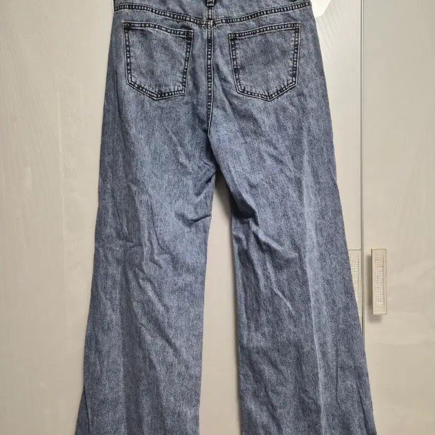 [BUNJANG] Cool Wash Wide Denim Pants / 청량 워싱 와이드 데님 팬츠