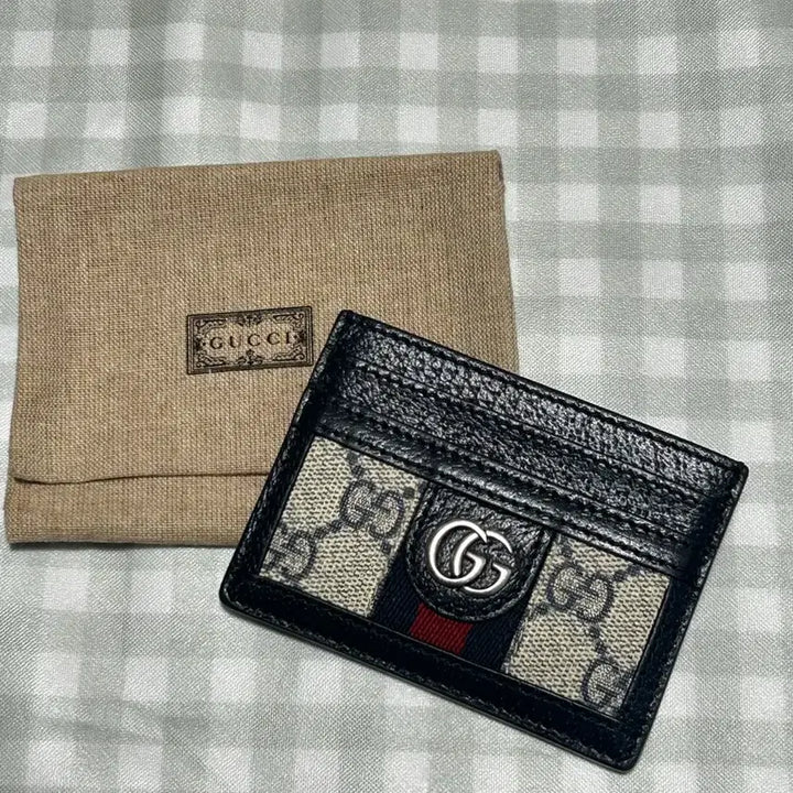 [BUNJANG] Gucci Ophidia Card Holder Navy / 구찌 오피디아 카드지갑 네이비 판매합니다