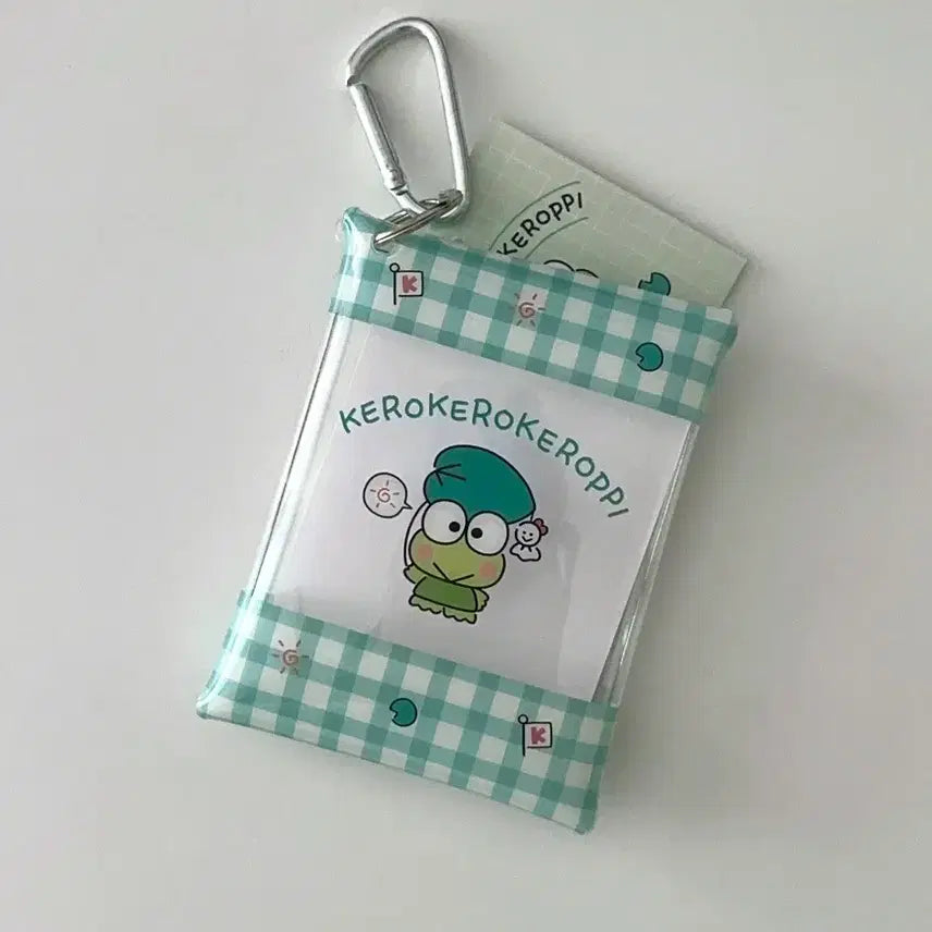 [BUNJANG] Keropi Carabiner Pouch - Official Japan / 케로피 카라비너 파우치 일본정품 케로케로케로피 카드지갑 동전지갑