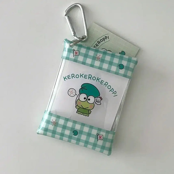 [BUNJANG] Keropi Carabiner Pouch - Official Japan / 케로피 카라비너 파우치 일본정품 케로케로케로피 카드지갑 동전지갑