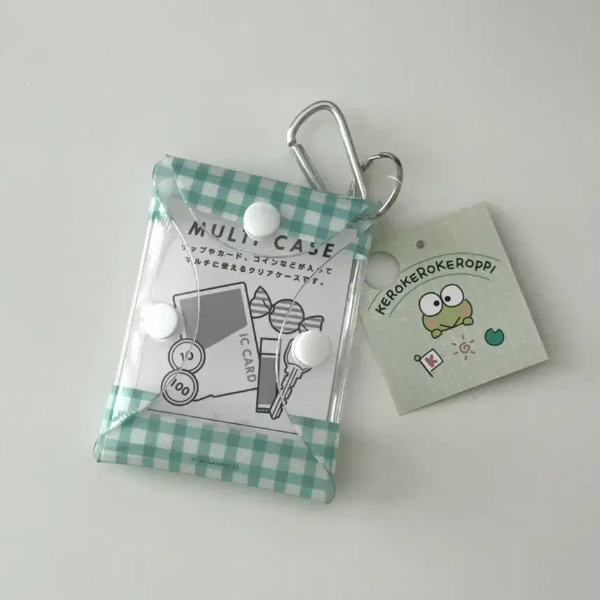 [BUNJANG] Keropi Carabiner Pouch - Official Japan / 케로피 카라비너 파우치 일본정품 케로케로케로피 카드지갑 동전지갑