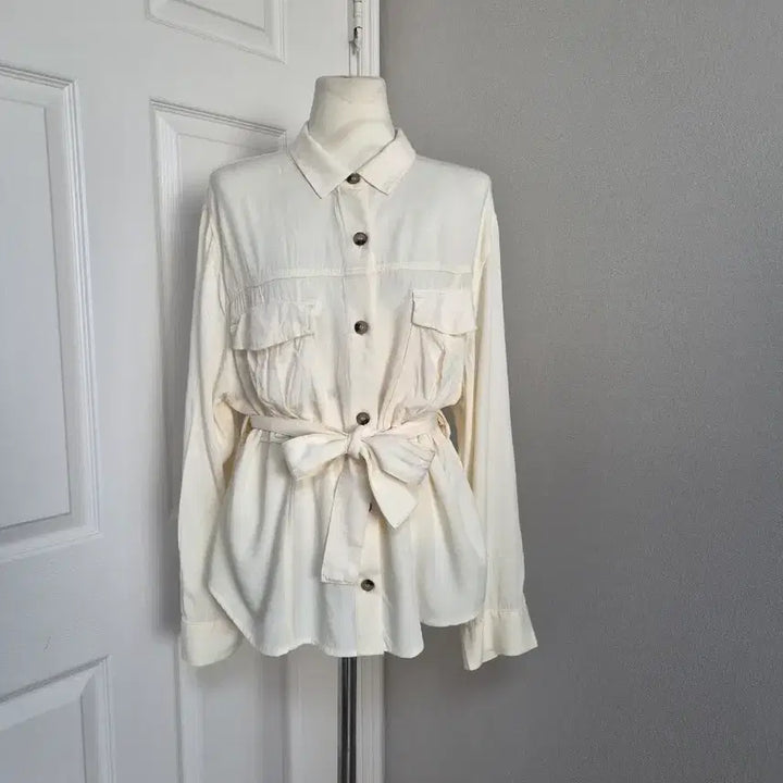 [BUNJANG] H&amp;M Blouse Jacket / (상태좋음)H&amp;M 블라우스겸 자켓 55~77