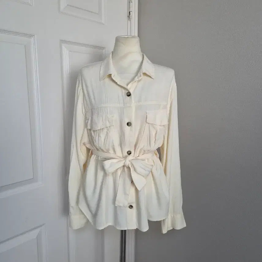 [BUNJANG] H&amp;M Blouse Jacket / (상태좋음)H&amp;M 블라우스겸 자켓 55~77