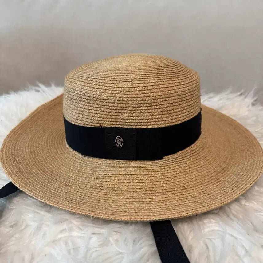 [BUNJANG] Rockfish Wide Hat Black / 제니착용)) 락피쉬 와이드햇 블랙 새상품 판매