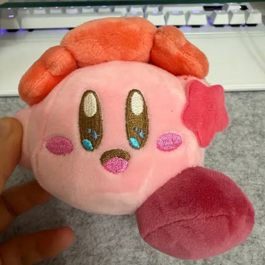 [BUNJANG] Kirby Zodiac Keychain Scorpio Official / 별의 커비 인형 별자리 키링 전갈자리 정품