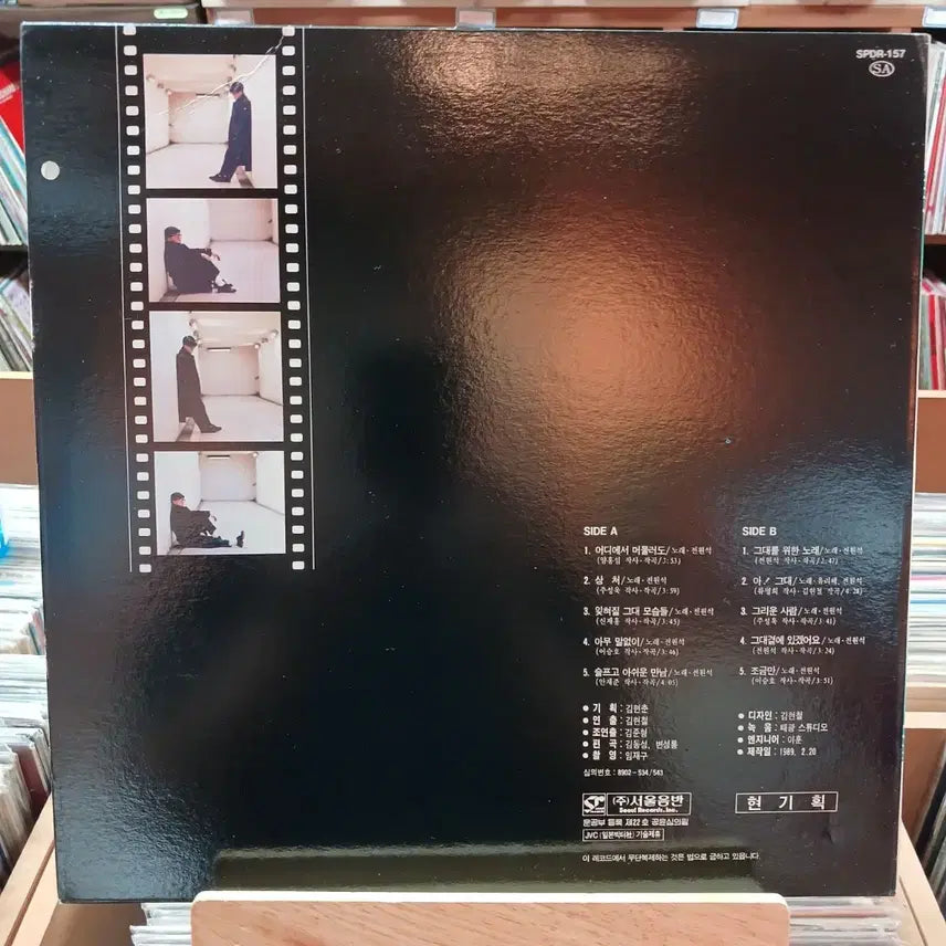 [BUNJANG] Jeon Won-seok 3rd Album LP (Where You Stay) Early Press Mint Condition / 민트 가요 초반 전원석 3집 LP (어디에서 머물러도)