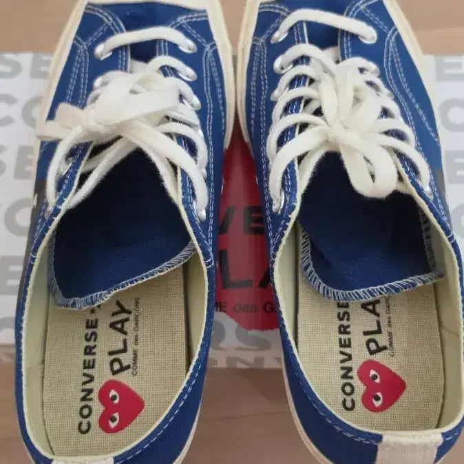 [BUNJANG] Comme des Garçons x Converse Blue Size 8 / 꼼데가르송x컨버스 블루 8사이즈