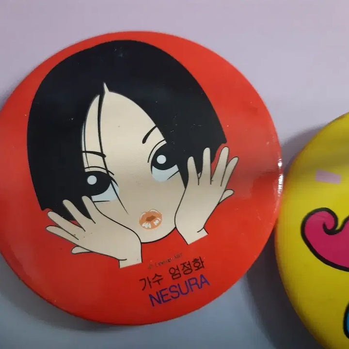 [BUNJANG] 1990s Panic, Uhm Jung-hwa, NIX, TTL Badges Bundle Set / 1990년대 뱃지 패닉 엄정화